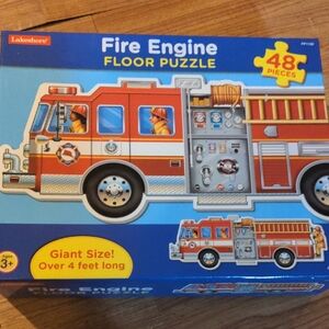 Red Fire Engine Puzzle 36 Pieces